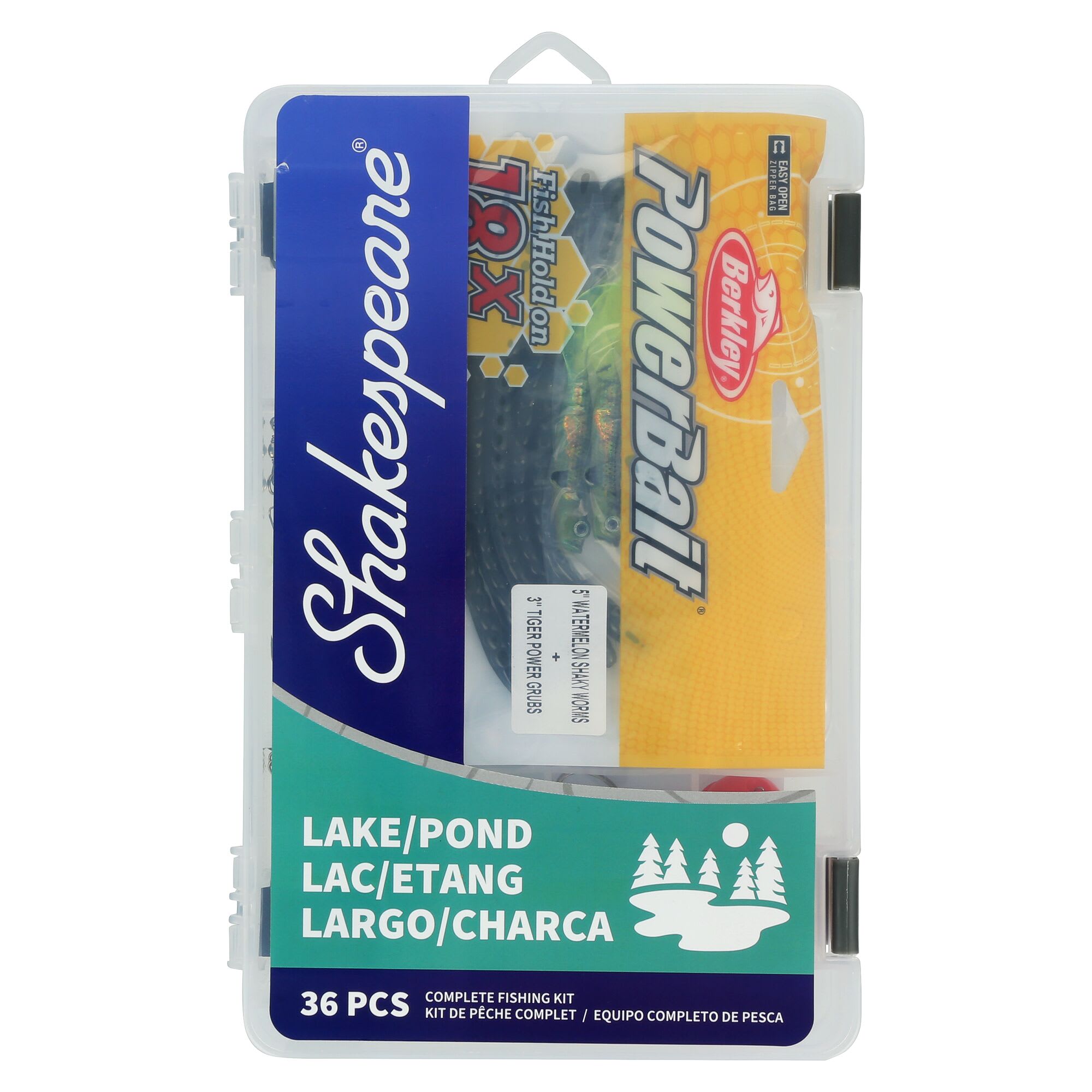 Shakespeare Catch More Fish® Lake Pond Spinning - Image 14